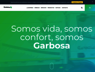 combustiblesgarbosa.com screenshot
