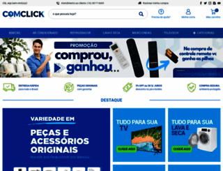comclickshop.com.br screenshot