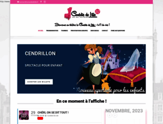 comediedelille.fr screenshot
