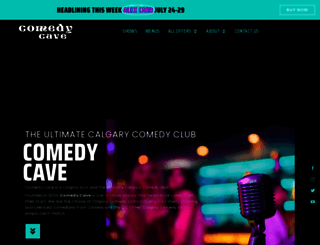 comedycave.com screenshot