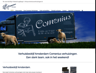 comeniusverhuizingen.nl screenshot