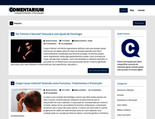 comentarium.com.br screenshot