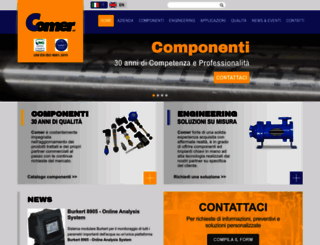 comer-italia.com screenshot