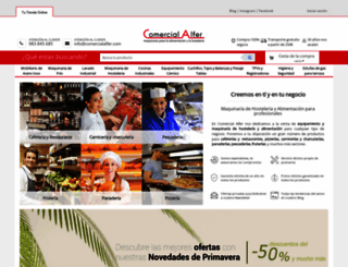 comercialalfer.com screenshot