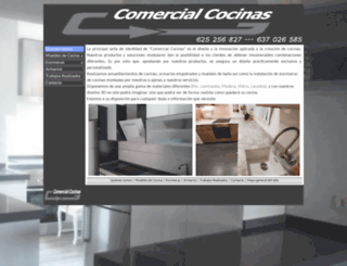 comercialcocinas.com screenshot