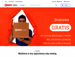 comers-drukarnia.pl screenshot