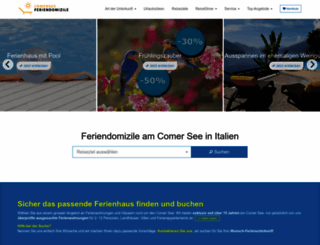 comersee-feriendomizile.de screenshot
