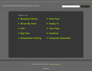 comesitondaddysface.com screenshot