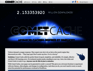 cometcache.com screenshot