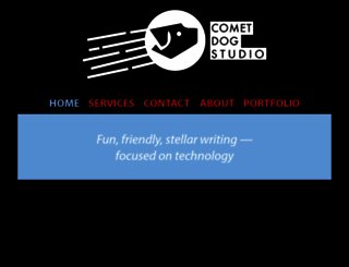 cometdogstudio.com screenshot