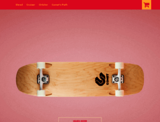 cometskateboards.com screenshot