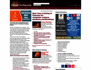 cometsoftwares.com screenshot