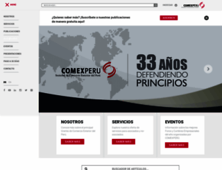 comexperu.org.pe screenshot
