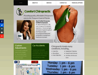 comfort-chiropractic.com screenshot