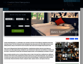 comfort-hotel-borsparken.h-rez.com screenshot