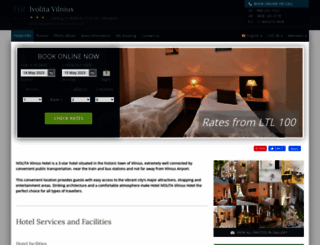 comfort-vilnius.hotel-rv.com screenshot