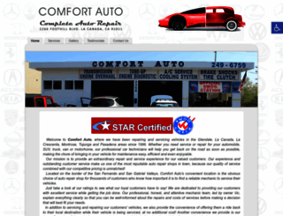 comfortautoshop.com screenshot