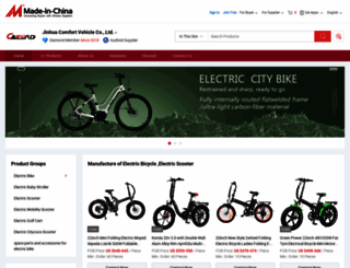 comfortebike.en.made-in-china.com screenshot