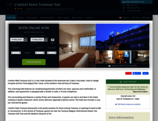 comforthotel-toulouse-sud.h-rez.com screenshot