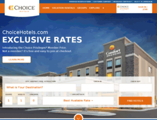 comfortinn.choicehotels.com screenshot