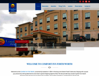 comfortinnfortworth.com screenshot