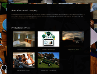 comfortinnovations.com.au screenshot