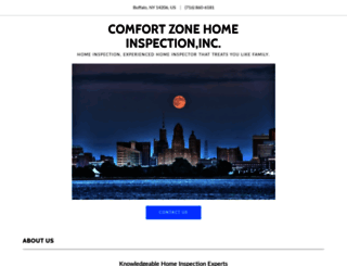 comfortzonehomeinspections.com screenshot
