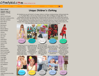 comfykid.com screenshot