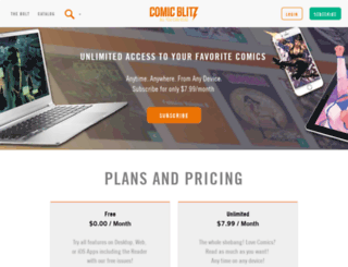 comicblitz.com screenshot