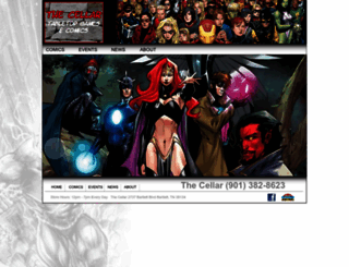 comiccellaronline.com screenshot