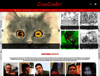 comiconart.com screenshot