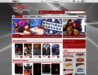 comics-center.fr screenshot