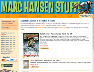 comics.marchansenstuff.com screenshot