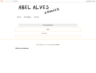 comicsabelalves.com screenshot