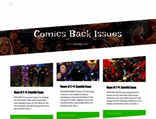 comicsbackissues.com screenshot