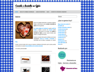 comidadomiciliogijon.wordpress.com screenshot