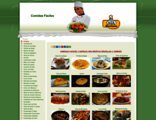 comidas-faciles.com.ar screenshot