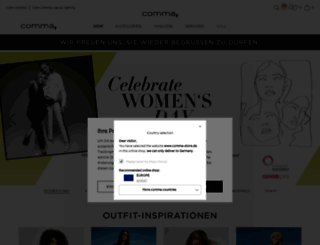 comma-fashion.com screenshot