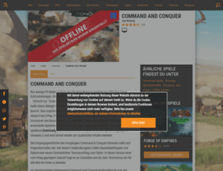 commandandconquer.browsergames.de screenshot