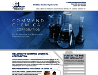 commandchemical.com screenshot