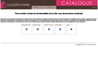 commandeparfums.fr screenshot