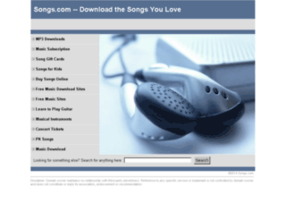 commando.all.songs.com screenshot