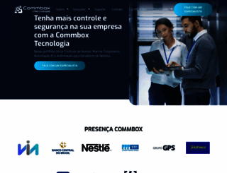 commbox.com.br screenshot