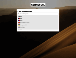 commencal-store.co.uk screenshot