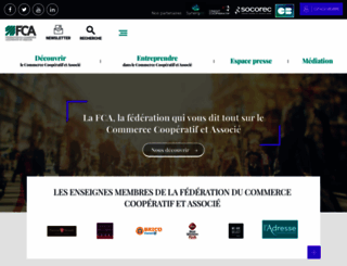 commerce-associe.fr screenshot