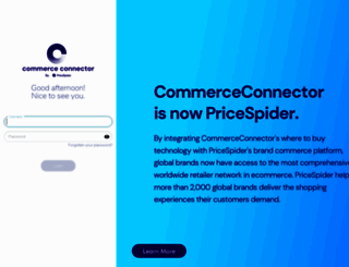 commerce-connector.com screenshot