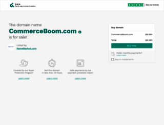 commerceboom.com screenshot