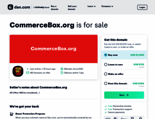 commercebox.org screenshot