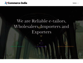 commerceindia.com screenshot