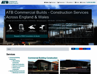 commercial-builders.co.uk screenshot